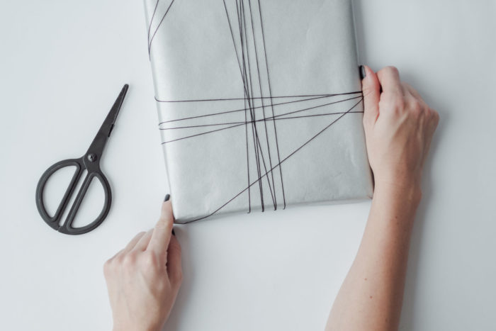 Holiday gift wrapping ideas for minimalists