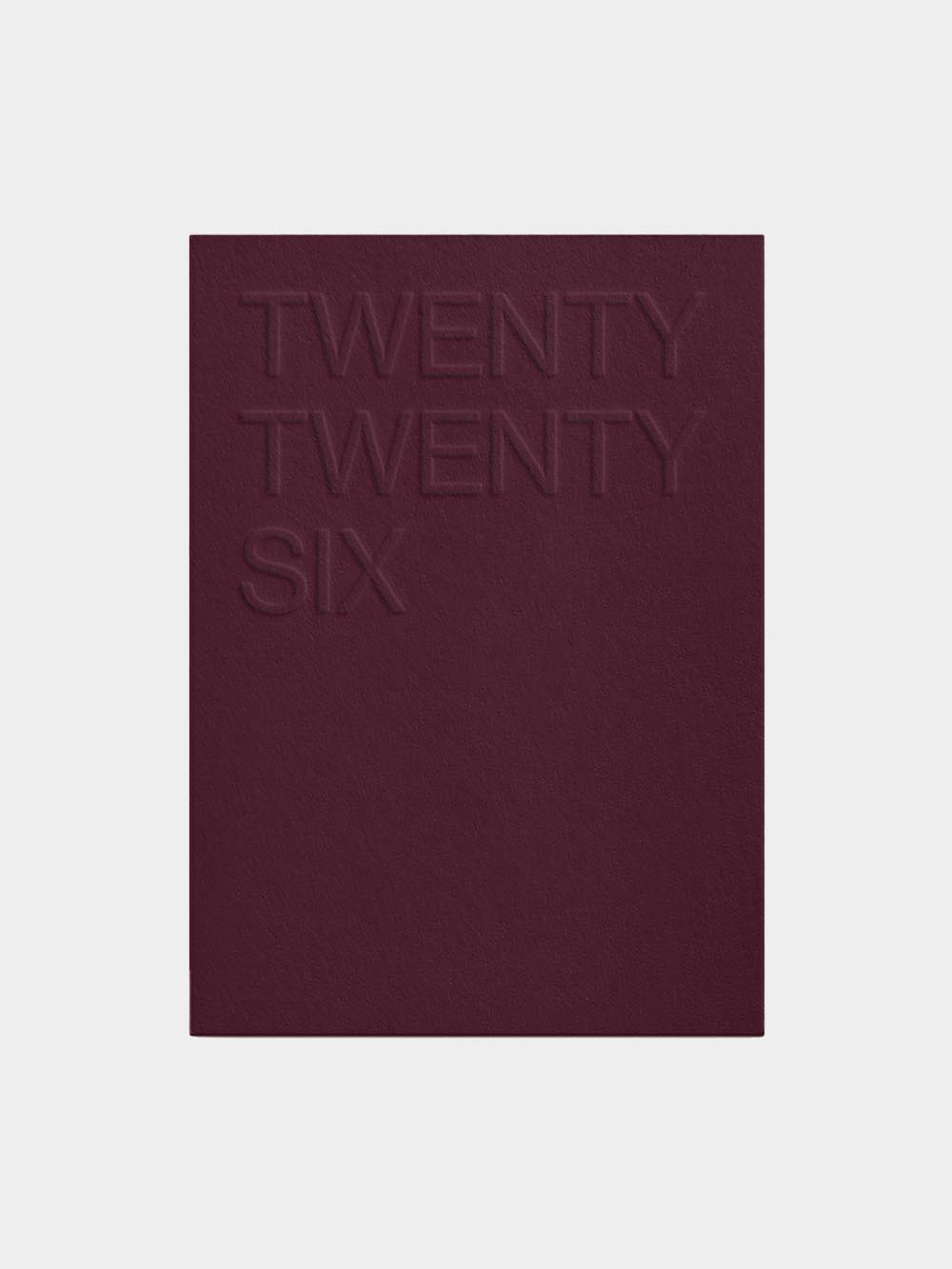 Weekly Planner 2026 - Claret